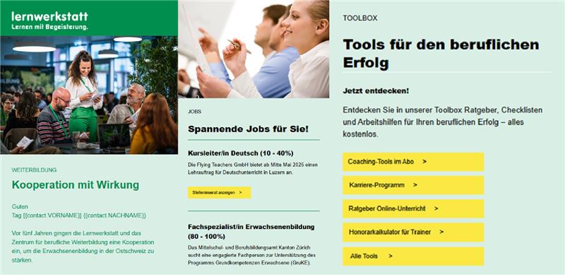 Der Newsletter wird finalisiert.